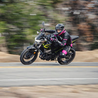 Women's Revo Sport Air 1-Piece Leather Suit — Black/Pink